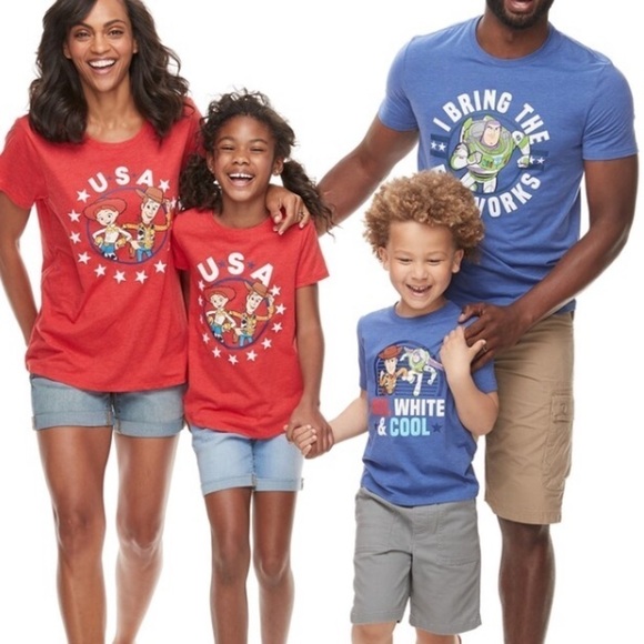 Disney/Pixar toy story USA graphic t-shirt! - Picture 2 of 5